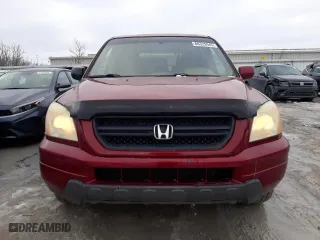 2004 Honda Pilot EX with VIN 2HKYF18434H603127, listed as a Copart auction lot 88329945 with 299,722 mi miles and Salvage Title. Bid and sale history available at carsss.com. Image 5.