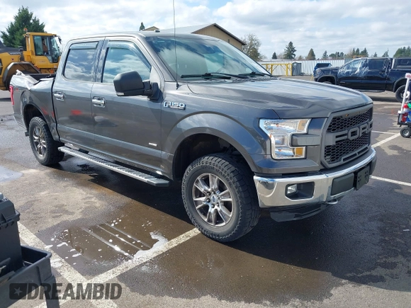 2015 Ford F-150 XLT with VIN 1FTEW1EG1FKE89277, listed as a IAAI auction lot 41752106 with 142,069 mi miles. Bid and sale history available at carsss.com. Image 1.