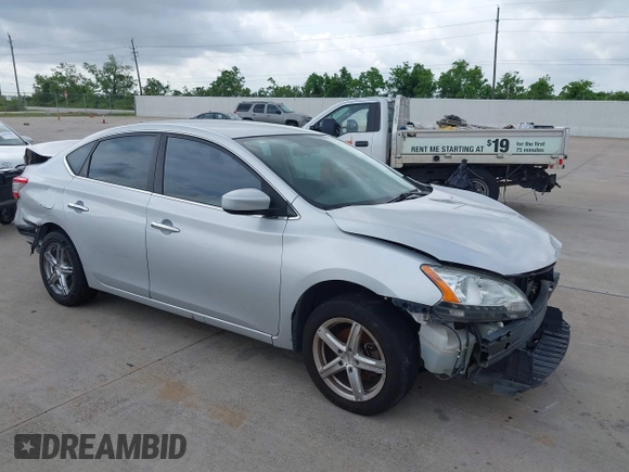 2013 Nissan Sentra S with VIN 3N1AB7AP4DL730069, listed as a IAAI auction lot 42142137 with 173,379 mi miles and . Bid and sale history available at DreamBid. Image 1.