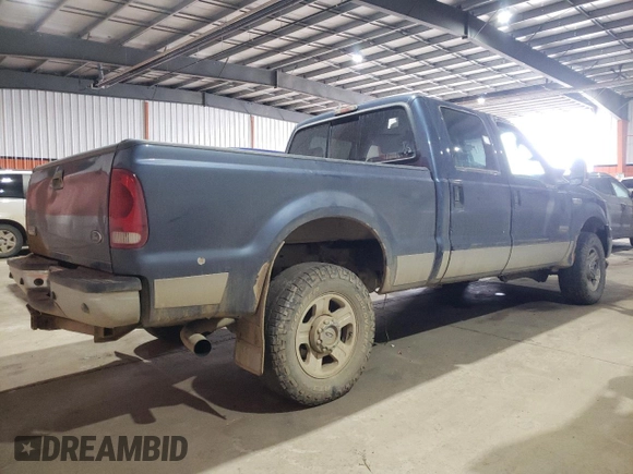 2007 Ford F-350 XL with VIN 1FTWW31P67EB45837, listed as a Copart auction lot 89255585 with 160,785 mi miles and Salvage title. Bid and sale history available at DreamBid. Image 3.