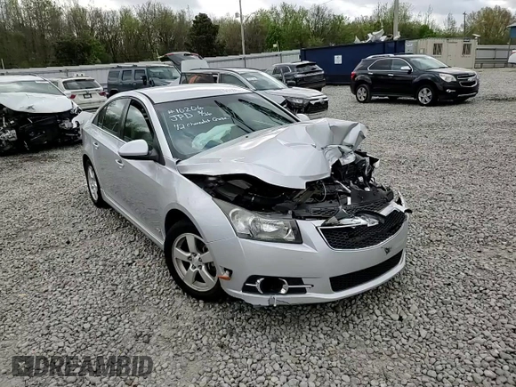 2012 Chevrolet Cruze LT w/1LT with VIN 1G1PF5SCXC7127585, listed as a Copart auction lot 51299125 with 0 mi miles and Salvage Title. Bid and sale history available at carsss.com. Image 11.