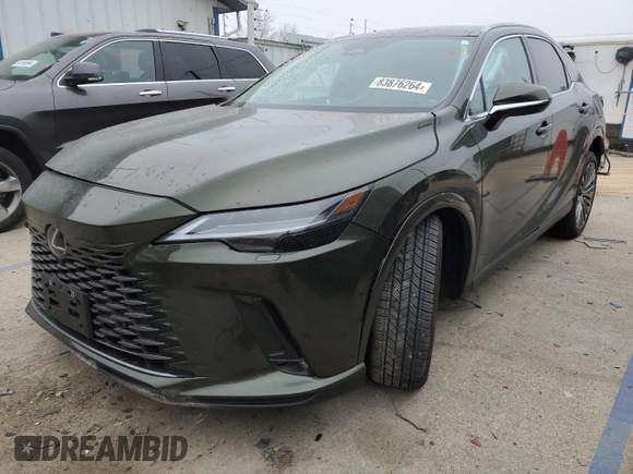 2024 Lexus RX with VIN 2T2BAMCA0RC043320, listed as a Copart auction lot 83876264 with 13,188 mi miles and Salvage Title. Bid and sale history available at carsss.com. Image 1.