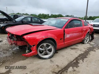 2006 Ford Mustang GT Deluxe with VIN 1ZVHT82H165134245, listed as a Copart auction lot 61028505 with Not provided miles and Salvage title. Bid and sale history available at DreamBid. Image 1.
