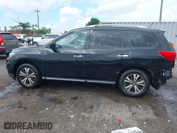 2018 Nissan Pathfinder SV with VIN 5N1DR2MM0JC609570, listed as a IAAI auction lot 42707055 with 136,893 mi miles and . Bid and sale history available at DreamBid. Image 15.