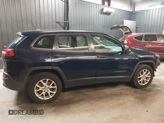 2015 Jeep Cherokee Sport with VIN 1C4PJMAB3FW564055, listed as a IAAI auction lot 42434835 with 237,027 mi miles and . Bid and sale history available at DreamBid. Image 14.