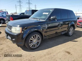 2010 Land Rover Range Rover Sport HSE LUX with VIN SALSK2D44AA238014, listed as a Copart auction lot 52089785 with 172,675 mi miles and Salvage Title. Bid and sale history available at carsss.com. Image 1.