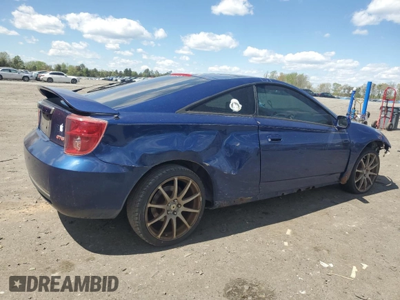 2003 Toyota Celica GTS with VIN JTDDY32T430065201, listed as a Copart auction lot 53017365 with 174,186 mi miles and Salvage Title. Bid and sale history available at carsss.com. Image 3.