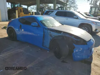 2011 Nissan 370Z Touring with VIN JN1AZ4EH1BM554369, listed as a Copart auction lot 81813154 with Not Provided miles and Salvage Title. Bid and sale history available at carsss.com. Image 4.