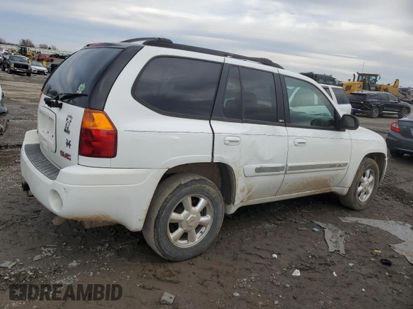 2004 GMC Envoy SLT z VIN 1GKDT13S242171925, wystawiony jako Copart lot #46262535 z przebiegiem 200 396 mil mil oraz Szkoda całkowita • Salvage title. Historia ofert i sprzedaży dostępna na DreamBid. Obrazek 3.