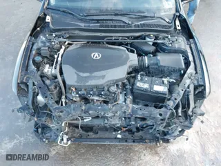 2015 Acura TLX V6 Advance with VIN 19UUB3F72FA010258, listed as a IAAI auction lot 41208796 with 158,125 mi miles. Bid and sale history available at carsss.com. Image 10.