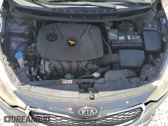 2015 Kia Forte EX with VIN KNAFX4A86F5282896, listed as a Copart auction lot 53327525 with 110,739 mi miles and Salvage Title. Bid and sale history available at carsss.com. Image 11.