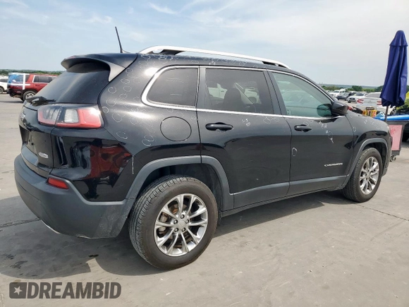 2019 Jeep Cherokee Latitude Plus with VIN 1C4PJLLN6KD147469, listed as a Copart auction lot 53703725 with 70,606 mi miles and Clean title. Bid and sale history available at DreamBid. Image 3.