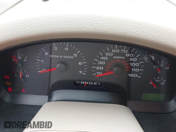 2007 Ford F-150 XLT with VIN 1FTPW14V17KA80352, listed as a IAAI auction lot 42013991 with 164,725 mi miles and . Bid and sale history available at DreamBid. Image 7.
