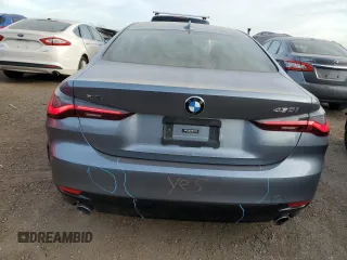 2021 BMW 4 Series 430i xDrive with VIN WBA73AP0XMCF22236, listed as a Copart auction lot 84704774 with 0 mi miles and Salvage Title. Bid and sale history available at carsss.com. Image 6.