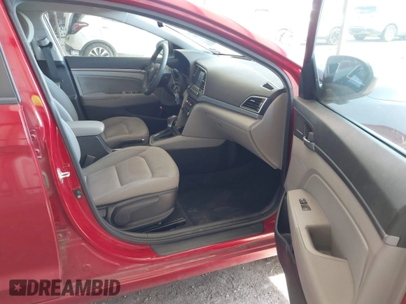2018 Hyundai Elantra GL with VIN KMHD84LFXJU612021, listed as a IAAI auction lot 41634056 with 107,326 mi miles and . Bid and sale history available at DreamBid. Image 5.