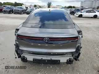 2023 Toyota Crown XLE with VIN JTDAAAAF6P3010955, listed as a Copart auction lot 75511124 with 36,332 mi miles and Salvage Title. Bid and sale history available at carsss.com. Image 6.
