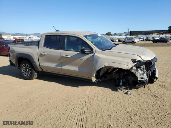 2023 Chevrolet Colorado 4WD Z71 with VIN 1GCPTDEK3P1245659, listed as a Copart auction lot 42876745 with 16,012 mi miles and Salvage Title. Bid and sale history available at carsss.com. Image 4.