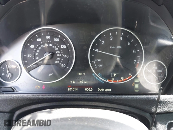 2013 BMW 3 Series 328i xDrive with VIN WBA3B3C54DJ810762, listed as a IAAI auction lot 42399930 with 201,014 mi miles and . Bid and sale history available at DreamBid. Image 7.