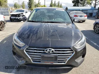 2022 Hyundai Accent SE с VIN 3KPC24A61NE172568, выставлен на аукционе Copart как лот 56367755 с пробегом 33 074 миль миль и Списание • Salvage title. История ставок и продаж доступна на DreamBid. Изображение 5.