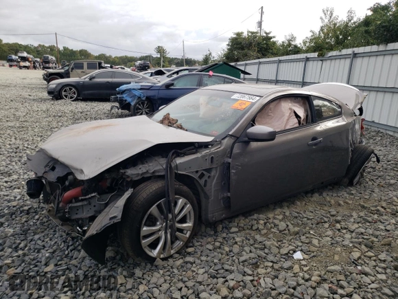 2008 Infiniti G37 Coupe Journey with VIN JNKCV64E38M117355, listed as a Copart auction lot 72067564 with 0 mi miles and Salvage Title. Bid and sale history available at carsss.com. Image 1.