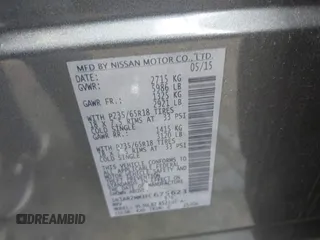 2015 Nissan Pathfinder S z VIN 5N1AR2MM3FC675623, wystawiony jako IAAI lot #42697236 z przebiegiem 99 686 mil mil oraz . Historia ofert i sprzedaży dostępna na DreamBid. Obrazek 9.
