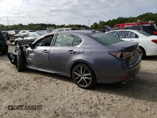 2016 Lexus GS 350 with VIN JTHCZ1BL2GA001749, listed as a Copart auction lot 72436254 with 45,587 mi miles and Salvage Title. Bid and sale history available at carsss.com. Image 2.