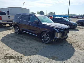 2023 Hyundai Palisade Calligraphy z VIN KM8R7DGE7PU640491, wystawiony jako IAAI lot #42009275 z przebiegiem 29 245 mil mil oraz . Historia ofert i sprzedaży dostępna na DreamBid. Obrazek 1.