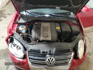 2008 Volkswagen Jetta Wolfsburg Edition with VIN 3VWRJ71K48M123206, listed as a Copart auction lot 66570624 with 190,432 mi miles and Salvage title. Bid and sale history available at DreamBid. Image 11.
