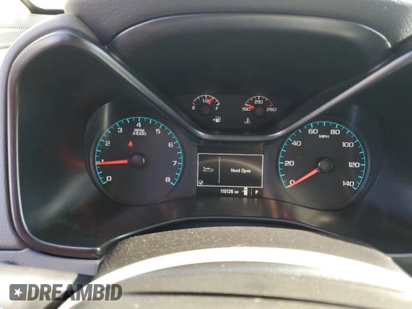 2020 Chevrolet Colorado 4WD Work Truck with VIN 1GCHTBEA4L1232705, listed as a Copart auction lot 82956594 with 110,126 mi miles and Salvage Title. Bid and sale history available at carsss.com. Image 9.