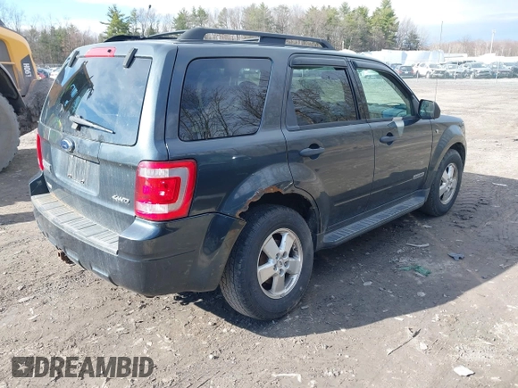 2008 Ford Escape XLT with VIN 1FMCU931X8KA86343, listed as a IAAI auction lot 42036419 with 146,836 mi miles. Bid and sale history available at carsss.com. Image 4.