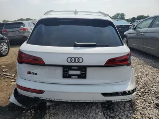 2022 Audi SQ5 Premium Plus with VIN WA1B4AFYXN2043153, listed as a Copart auction lot 58637074 with Not Provided miles and Salvage Title. Bid and sale history available at DreamBid. Image 6.