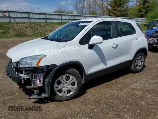 2016 Chevrolet Trax LS z VIN 3GNCJKSB1GL240439, wystawiony jako Copart lot #55142545 z przebiegiem 79 905 mil mil oraz Szkoda całkowita • Salvage title. Historia ofert i sprzedaży dostępna na DreamBid. Obrazek 1.
