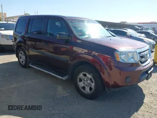 2011 Honda Pilot LX with VIN 5FNYF3H2XBB052832, listed as a IAAI auction lot 42369431 with 124,046 mi miles and . Bid and sale history available at DreamBid. Image 1.