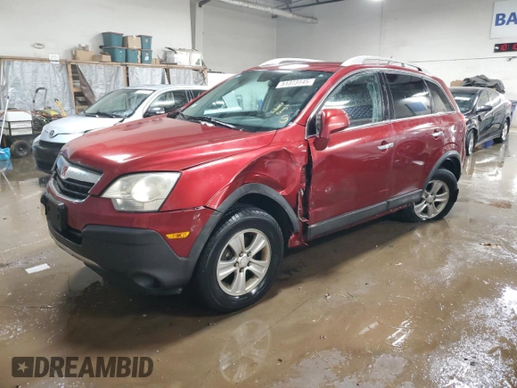2008 Saturn VUE XE z VIN 3GSCL33P28S619139, wystawiony jako Copart lot #51373145 z przebiegiem 132 035 mil mil oraz Szkoda całkowita • Salvage title. Historia ofert i sprzedaży dostępna na DreamBid. Obrazek 1.