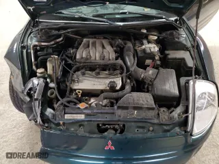 2001 Mitsubishi Eclipse GT with VIN 4A3AE85H51E164218, listed as a Copart auction lot 53333415 with 158,173 mi miles and Salvage Title. Bid and sale history available at carsss.com. Image 11.