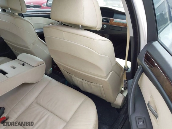 2010 BMW 5 Series 535i with VIN WBANW1C59AC165706, listed as a IAAI auction lot 41858538 with NaN miles. Bid and sale history available at carsss.com. Image 8.