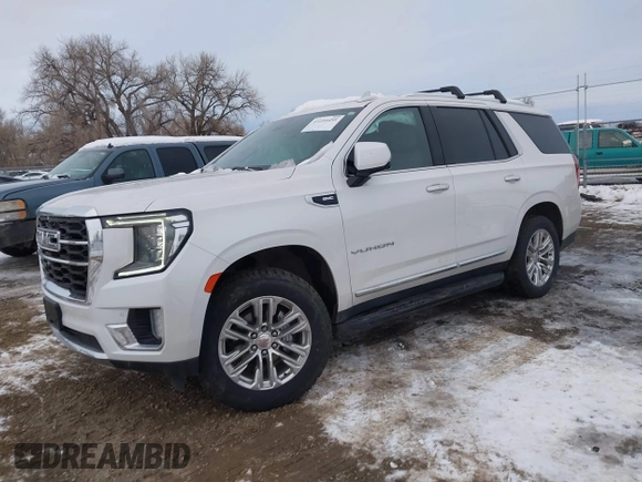 2022 GMC Yukon SLT with VIN 1GKS2BKD7NR137250, listed as a IAAI auction lot 41254455 with 38,213 mi miles. Bid and sale history available at carsss.com. Image 18.