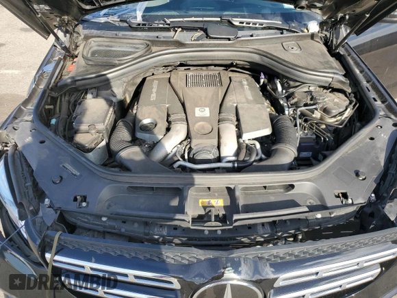 2018 Mercedes-Benz GLS 63 AMG with VIN 4JGDF7FE5JB060580, listed as a Copart auction lot 74040014 with 62,749 mi miles and Salvage title. Bid and sale history available at DreamBid. Image 12.