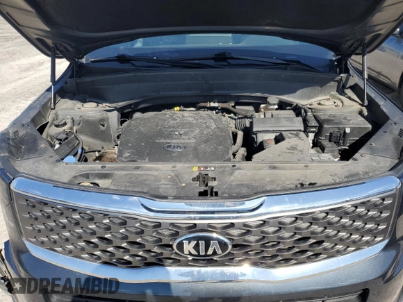 2020 Kia Telluride LX with VIN 5XYP2DHC8LG046141, listed as a Copart auction lot 54061695 with 89,781 mi miles and Salvage Title. Bid and sale history available at carsss.com. Image 12.