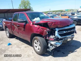 2024 Ram 1500 Tradesman with VIN 1C6SRECG5RN205714, listed as a IAAI auction lot 42085708 with 11,412 mi miles and . Bid and sale history available at DreamBid. Image 14.