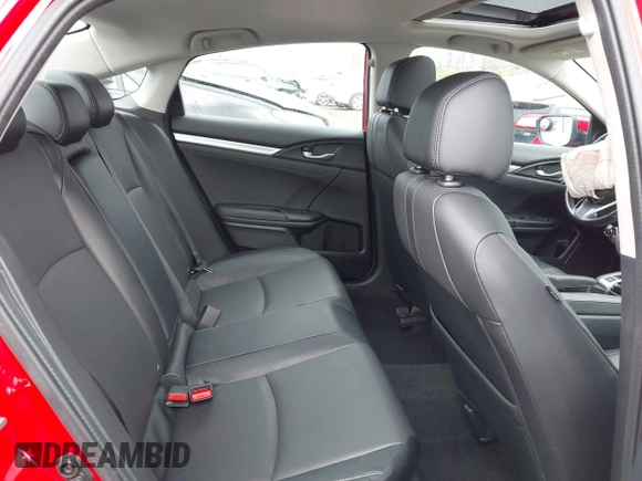 2017 Honda Civic Sedan EX-L with VIN 2HGFC1F77HH641750, listed as a IAAI auction lot 42029918 with 75,924 mi miles. Bid and sale history available at carsss.com. Image 8.