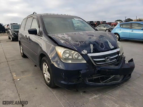 2007 Honda Odyssey EX-L with VIN 5FNRL38697B070584, listed as a Copart auction lot 77138384 with 0 mi miles and Salvage Title. Bid and sale history available at carsss.com. Image 12.
