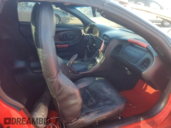 1999 Chevrolet Corvette with VIN 1G1YY22G0X5103362, listed as a Copart auction lot 77494674 with 0 mi miles and Salvage Title. Bid and sale history available at carsss.com. Image 10.