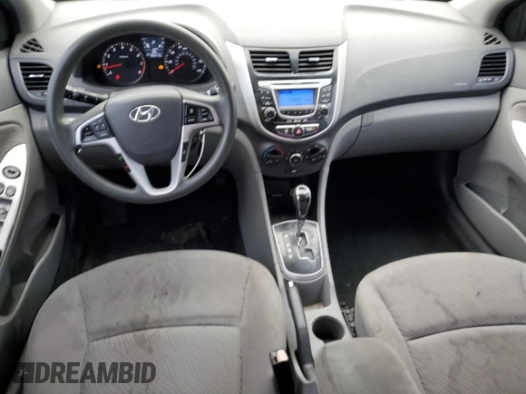 2012 Hyundai Accent GLS with VIN KMHCU4AE9CU098280, listed as a Copart auction lot 51658745 with 166,310 mi miles and Clean Title. Bid and sale history available at carsss.com. Image 8.