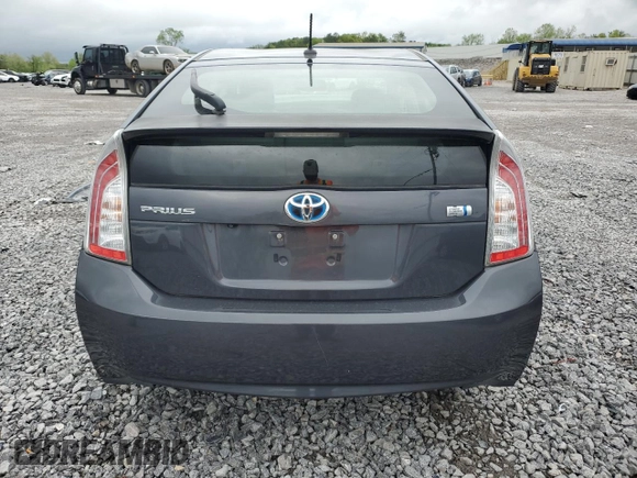 2013 Toyota Prius One with VIN JTDKN3DU4D1628622, listed as a Copart auction lot 52048235 with 166,172 mi miles and Salvage Title. Bid and sale history available at carsss.com. Image 6.