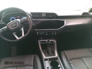 2023 Audi Q3 S line Premium with VIN WA1DECF39P1106631, listed as a IAAI auction lot 42793227 with 45,625 mi miles and . Bid and sale history available at DreamBid. Image 16.