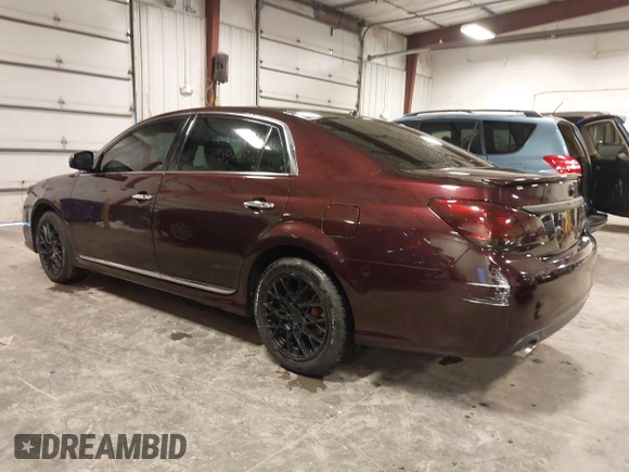 2011 Toyota Avalon with VIN 4T1BK3DB4BU433408, listed as a IAAI auction lot 40596175 with 123,529 mi miles and . Bid and sale history available at carsss.com. Image 3.