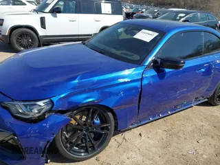 2024 BMW 2 Series M240i xDrive with VIN 3MW53CM07R8E05569, listed as a IAAI auction lot 41699602 with 5,308 mi miles and . Bid and sale history available at carsss.com. Image 6.