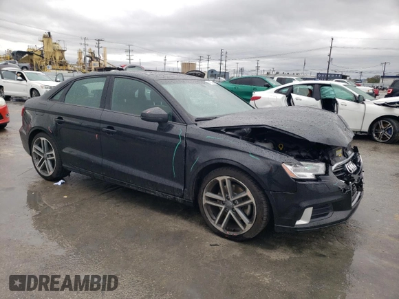 2018 Audi A3 Sedan Premium with VIN WAUAUGFF4J1035873, listed as a Copart auction lot 41270904 with 61,369 mi miles. Bid and sale history available at carsss.com. Image 4.