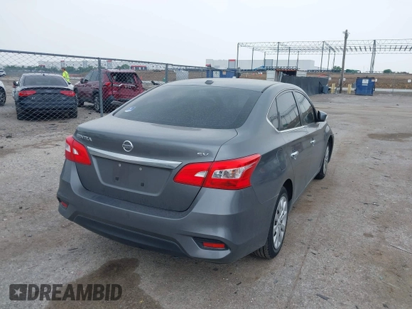 2017 Nissan Sentra SV with VIN 3N1AB7AP8HL707187, listed as a IAAI auction lot 42263874 with 74,124 mi miles and . Bid and sale history available at DreamBid. Image 4.